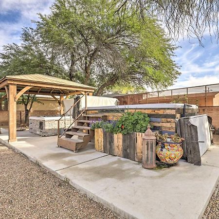 Pet-Friendly Tucson Casita Shared Hot Tub And Porch Villa Exteriör bild