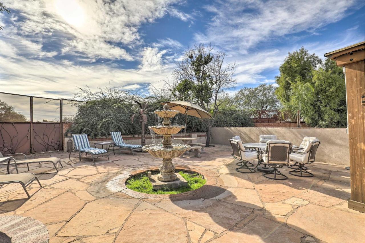 Pet-Friendly Tucson Casita Shared Hot Tub And Porch Villa Exteriör bild