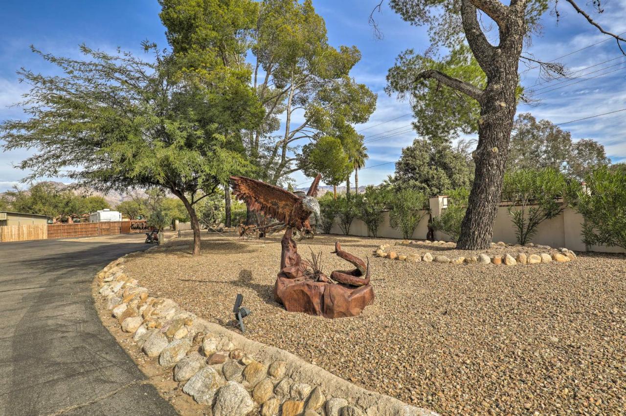Pet-Friendly Tucson Casita Shared Hot Tub And Porch Villa Exteriör bild