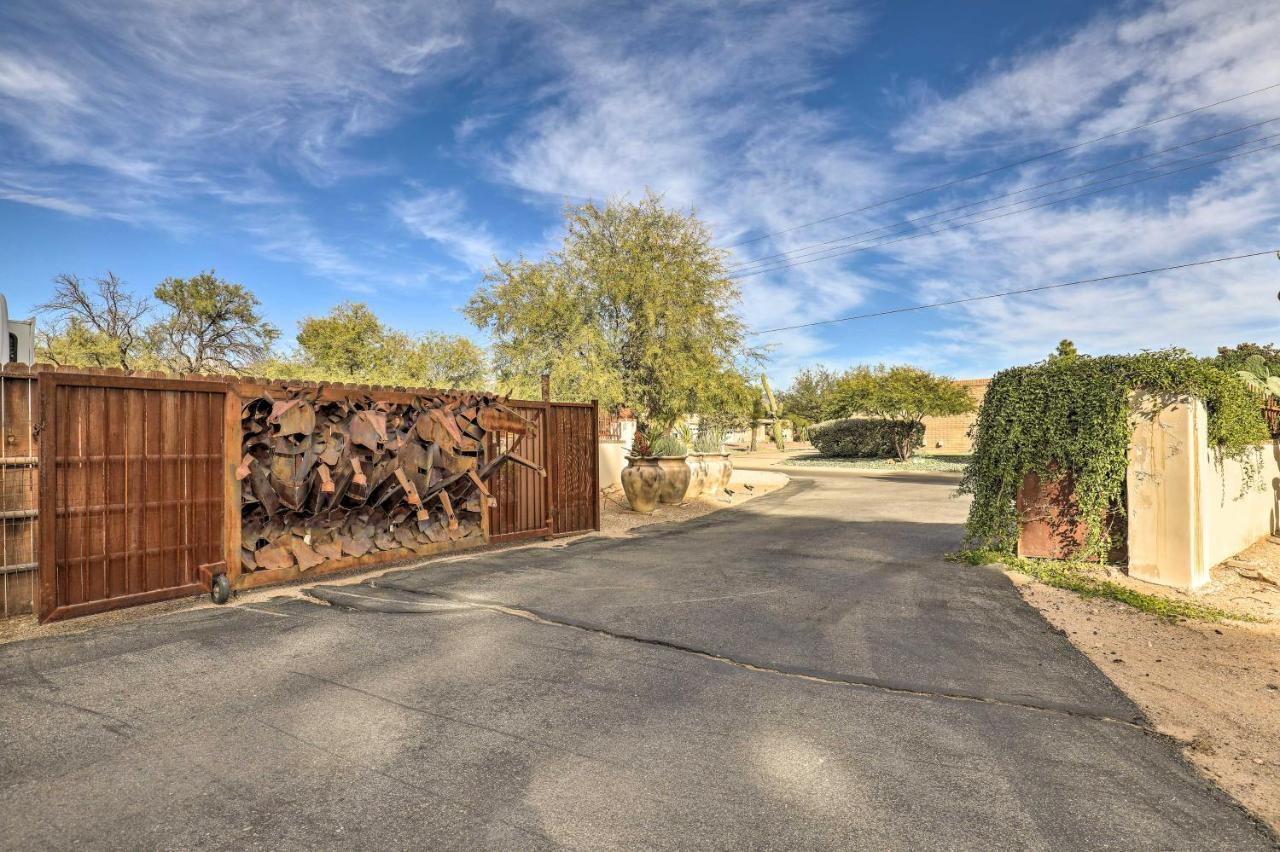 Pet-Friendly Tucson Casita Shared Hot Tub And Porch Villa Exteriör bild