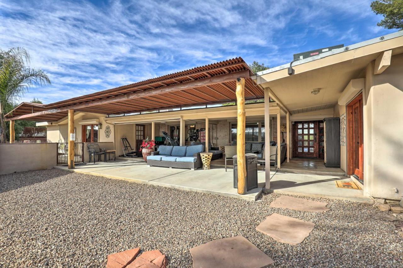 Pet-Friendly Tucson Casita Shared Hot Tub And Porch Villa Exteriör bild