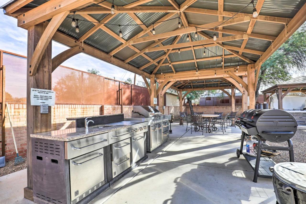 Pet-Friendly Tucson Casita Shared Hot Tub And Porch Villa Exteriör bild