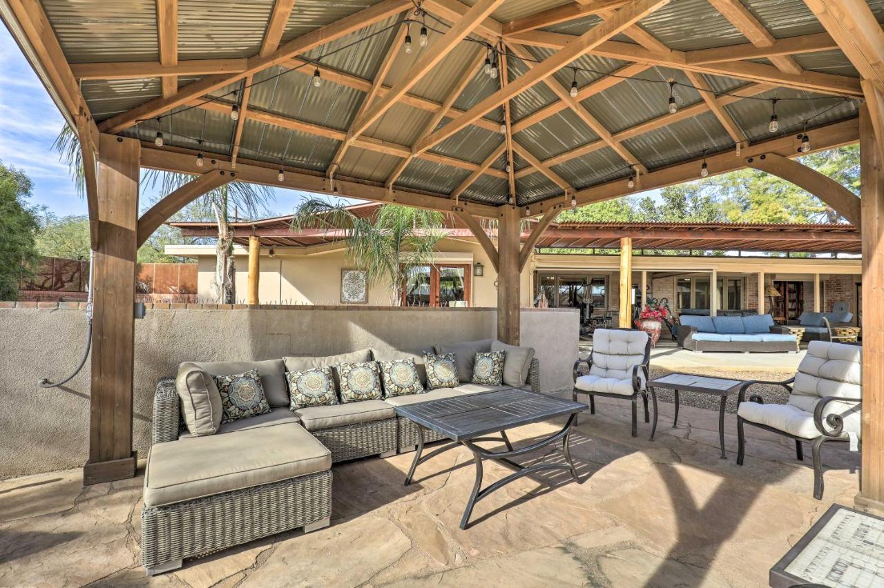 Pet-Friendly Tucson Casita Shared Hot Tub And Porch Villa Exteriör bild