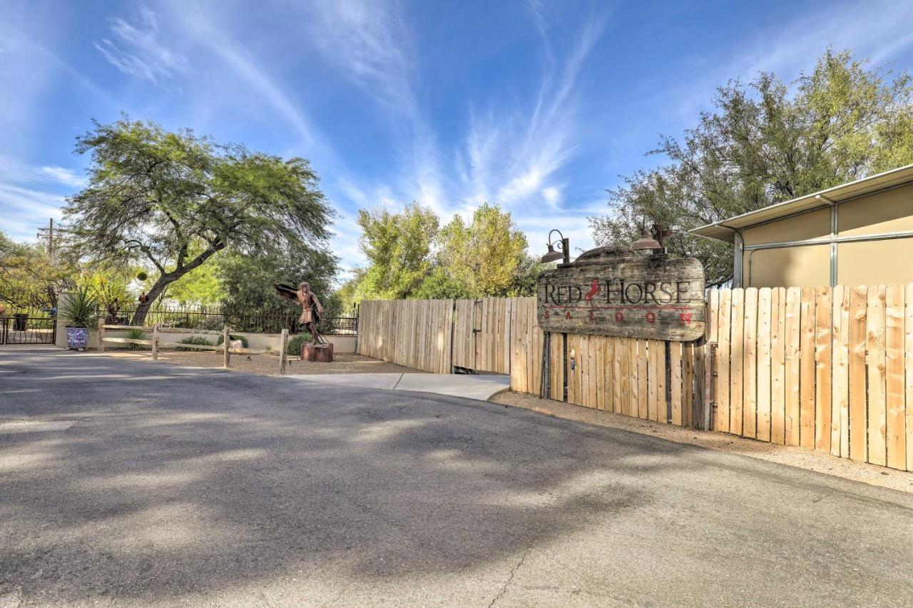 Pet-Friendly Tucson Casita Shared Hot Tub And Porch Villa Exteriör bild