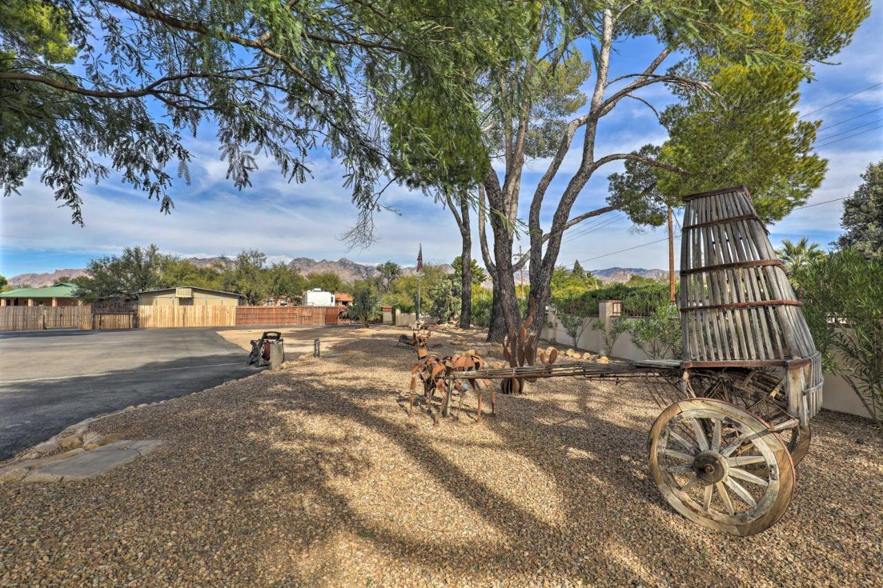 Pet-Friendly Tucson Casita Shared Hot Tub And Porch Villa Exteriör bild